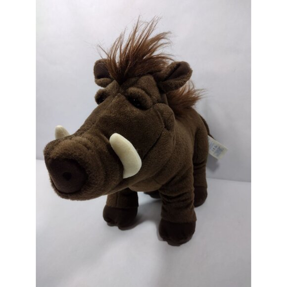Build A Bear Workshop Disney The Lion King Pumba Warthog Plush Stuffed Animal - Picture 4 of 15